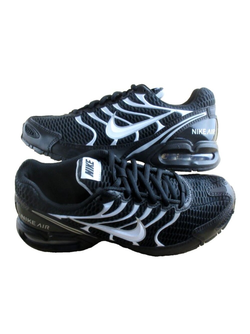 Nike Women's Air Max Torch 4 Running Training Shoes Black White Size 7.5 NIB